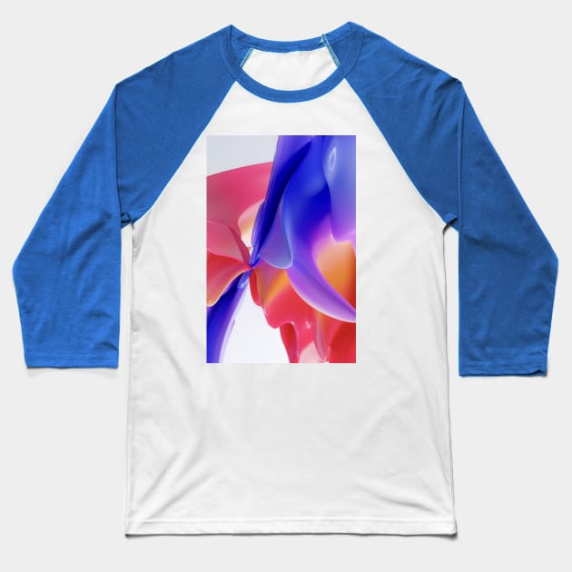 Colorful Butterfly splash Baseball T-Shirt by DayDreamer